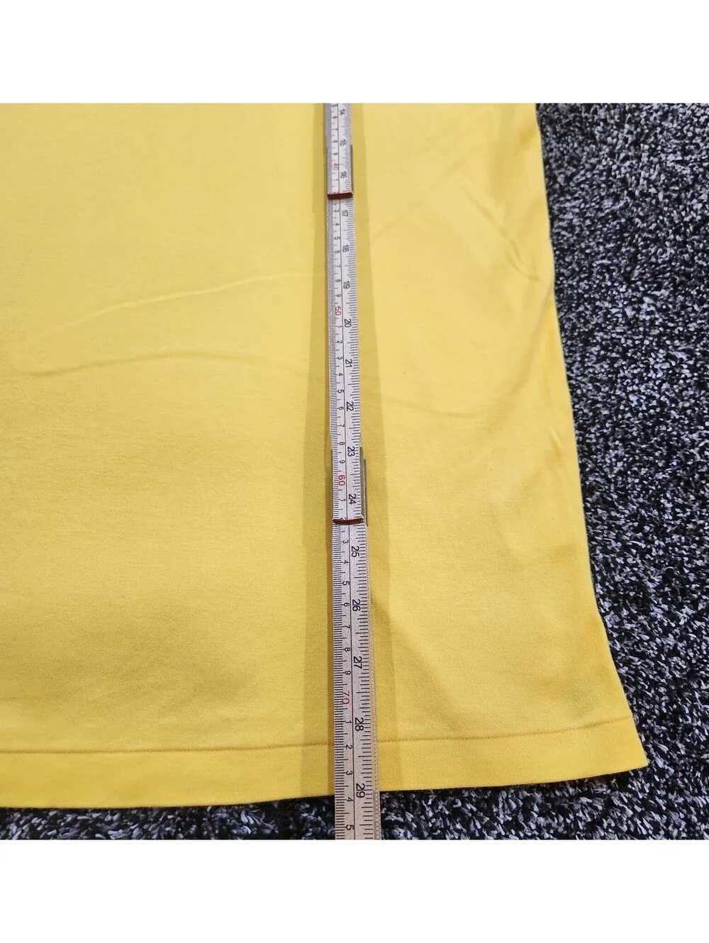 New Polo Ralph Lauren Mens Yellow Classic-Fit Short-Sleeve Polo Shirt Sz Medium